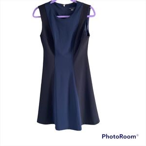 Women's Tommy Hilfiger Colorblock Sheath Short Fit & Flare Dress Size 6